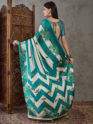 Elaria Contemporary Semi Modal Saree for Special Occasions ClothsVilla