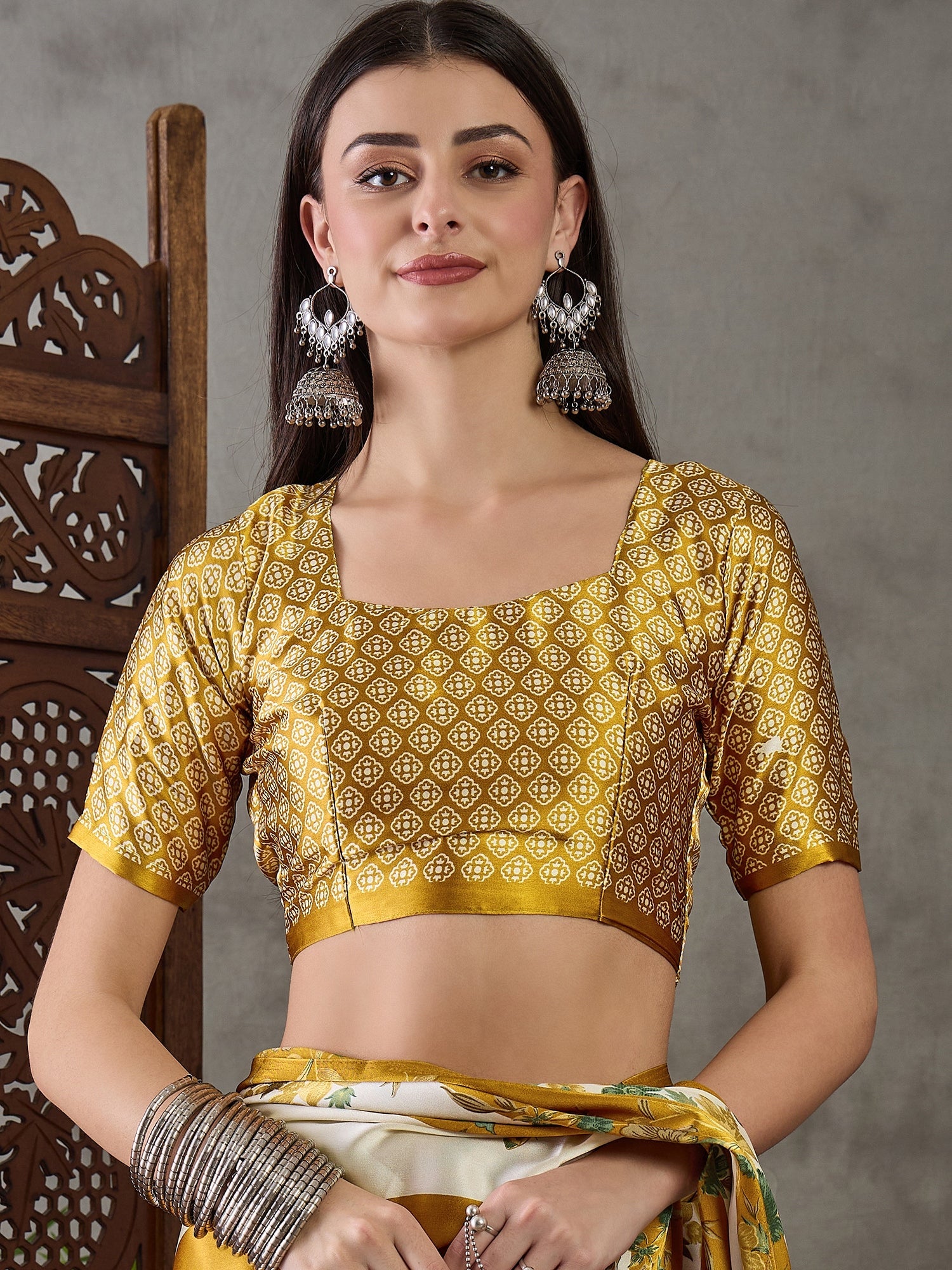 Elaria Contemporary Semi Modal Saree for Special Occasions ClothsVilla