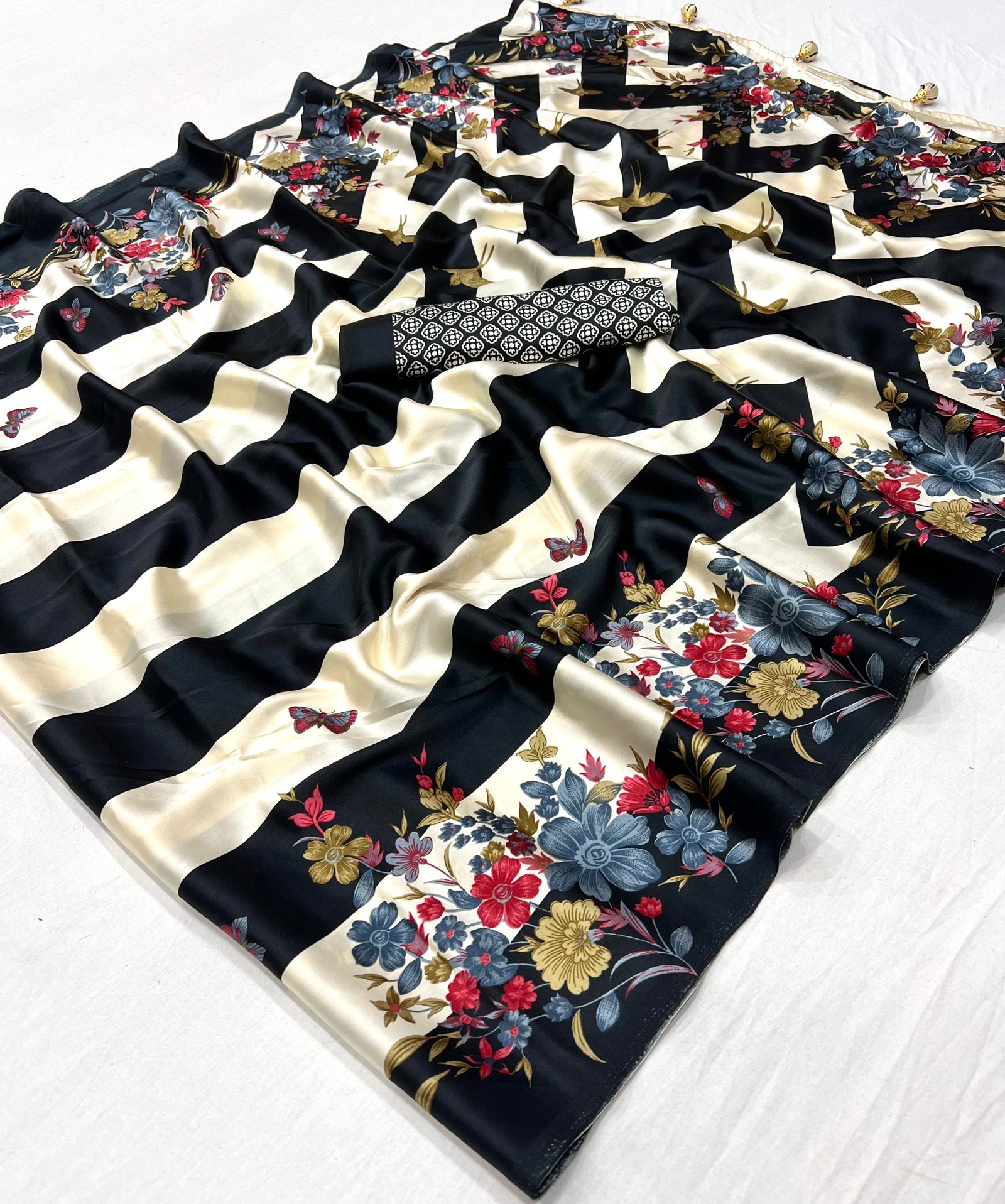 Elaria Contemporary Semi Modal Saree for Special Occasions ClothsVilla