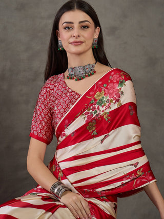 Elaria Contemporary Semi Modal Saree for Special Occasions ClothsVilla
