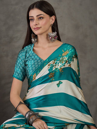 Elaria Contemporary Semi Modal Saree for Special Occasions ClothsVilla