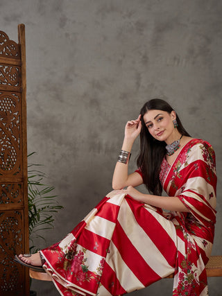 Elaria Contemporary Semi Modal Saree for Special Occasions ClothsVilla