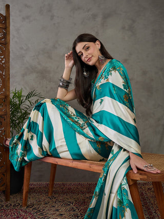 Elaria Contemporary Semi Modal Saree for Special Occasions ClothsVilla