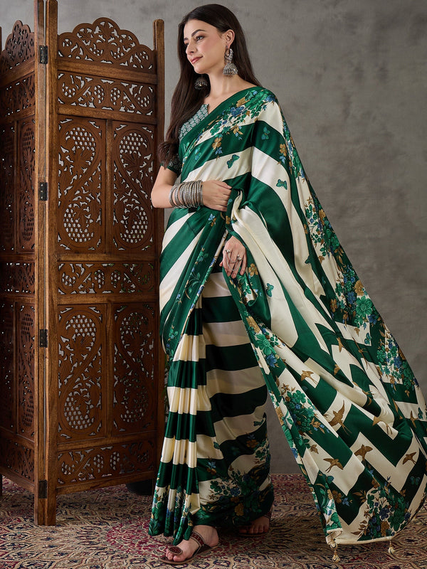 Elaria Contemporary Semi Modal Saree for Special Occasions ClothsVilla