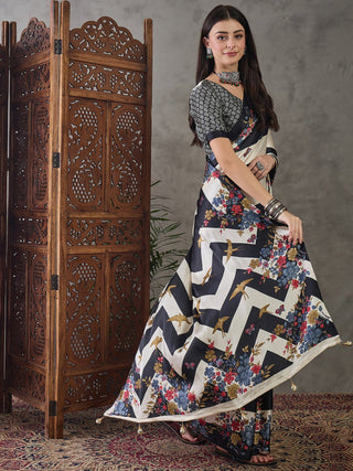 Elaria Contemporary Semi Modal Saree for Special Occasions ClothsVilla