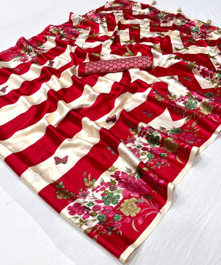 Elaria Contemporary Semi Modal Saree for Special Occasions ClothsVilla