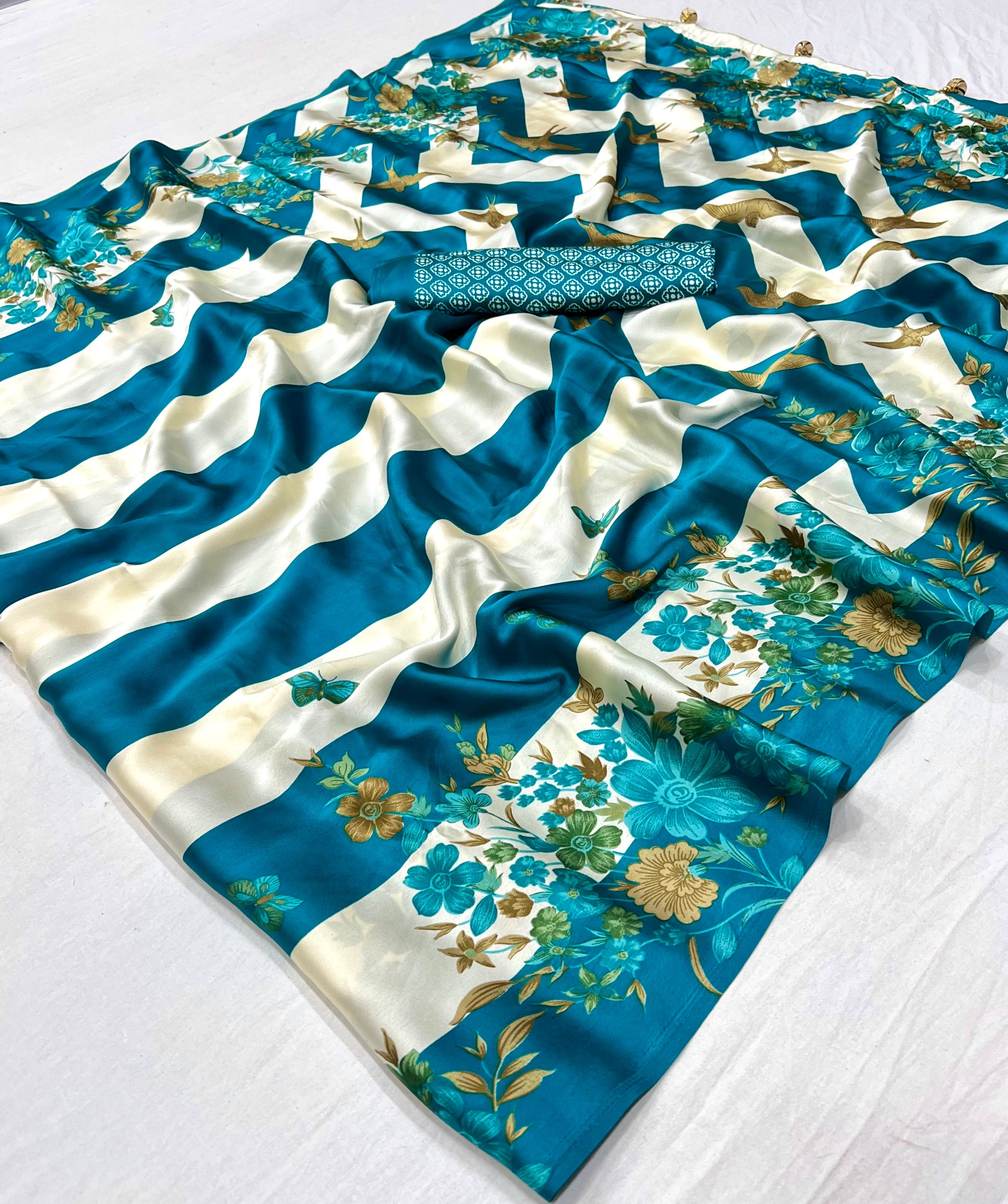 Elaria Contemporary Semi Modal Saree for Special Occasions ClothsVilla