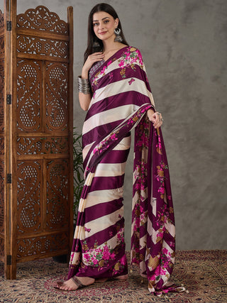 Elaria Contemporary Semi Modal Saree for Special Occasions ClothsVilla