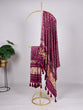 Load image into Gallery viewer, Elegant Bandhej Pure Gaji Silk Dupatta – Digital Print with Tassels ClothsVilla