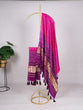 Load image into Gallery viewer, Elegant Bandhej Pure Gaji Silk Dupatta – Digital Print with Tassels ClothsVilla