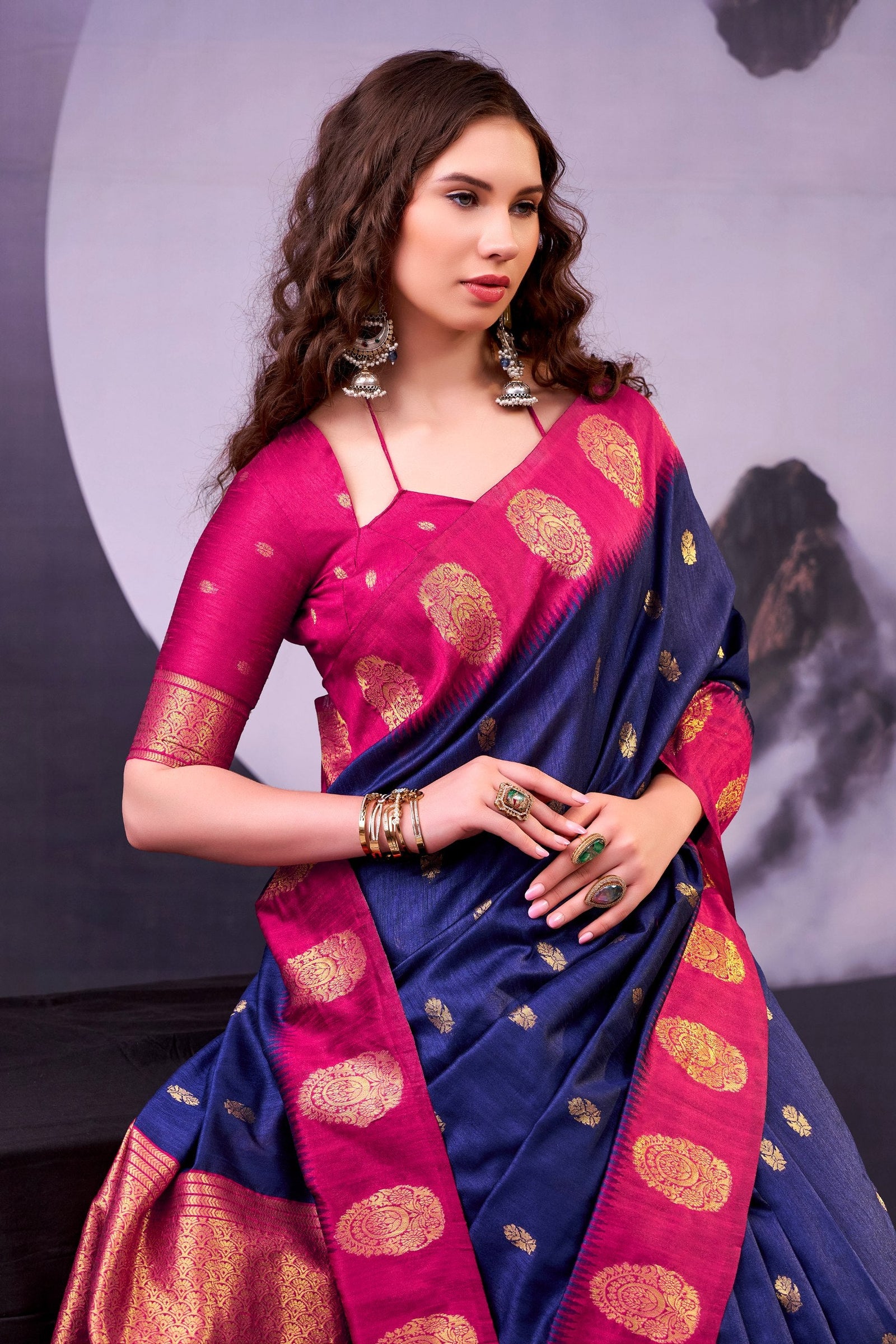 Elegant Cotton Zari Weaving Saree ClothsVilla