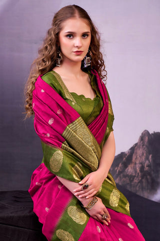 Elegant Cotton Zari Weaving Saree ClothsVilla