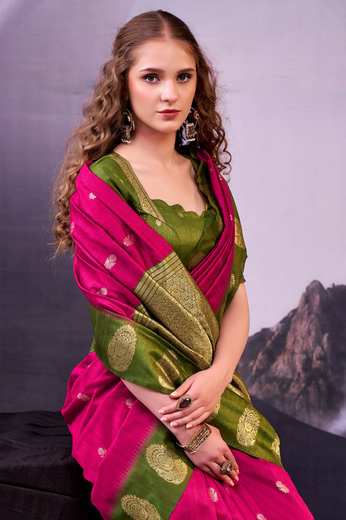 Elegant Cotton Zari Weaving Saree ClothsVilla