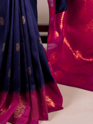 Elegant Cotton Zari Weaving Saree ClothsVilla