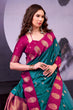 Load image into Gallery viewer, Elegant Cotton Zari Weaving Saree ClothsVilla