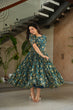 Load image into Gallery viewer, Elegant Printed Faux Georgette Gown ClothsVilla