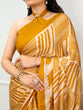 Load image into Gallery viewer, Elegant Satin Chiffon Printed Saree Clothsvilla