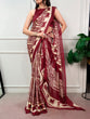 Load image into Gallery viewer, Elegant Satin Chiffon Printed Saree Clothsvilla