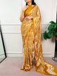 Load image into Gallery viewer, Elegant Satin Chiffon Printed Saree Clothsvilla