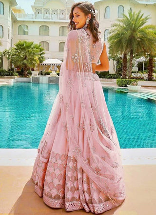 Embroidered Art Silk Lehenga Choli Set with Dupatta ClothsVilla
