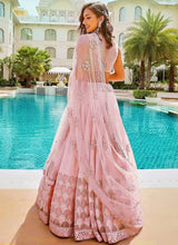 Load image into Gallery viewer, Embroidered Art Silk Lehenga Choli Set with Dupatta ClothsVilla