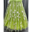 Load image into Gallery viewer, Enchanted Light Green Soft Net Embroidered Designer Lehenga ClothsVilla