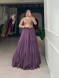 Load image into Gallery viewer, Enchanting Lavender Lehenga Choli: Grace the Wedding Season with Fairytale Elegance ClothsVilla