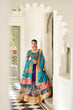 Load image into Gallery viewer, Enchanting Purple Dola Silk Lehenga Choli with Kalamkari Print ClothsVilla