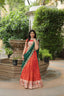 Trending Jequard Lehenga Choli with Russian Silk Embroidered Dupatta – Elegant Orange ClothsVilla