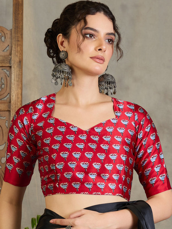 Eshanya Stylish Semi Modal Saree for Party & Festive Wear ClothsVilla