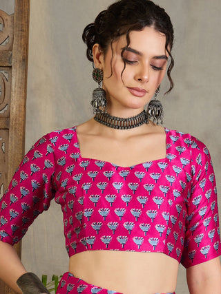 Eshanya Stylish Semi Modal Saree for Party & Festive Wear ClothsVilla