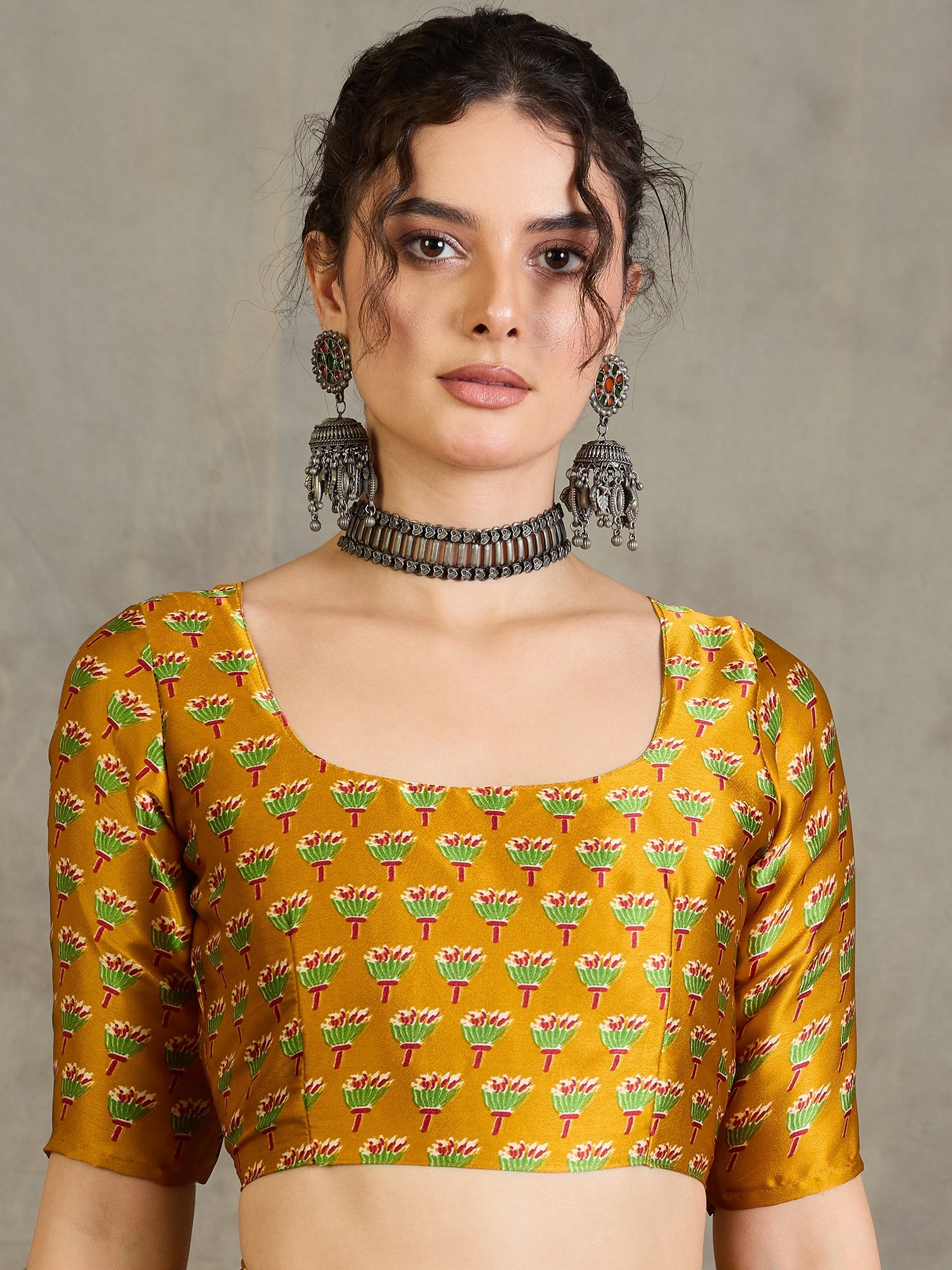 Eshanya Stylish Semi Modal Saree for Party & Festive Wear ClothsVilla