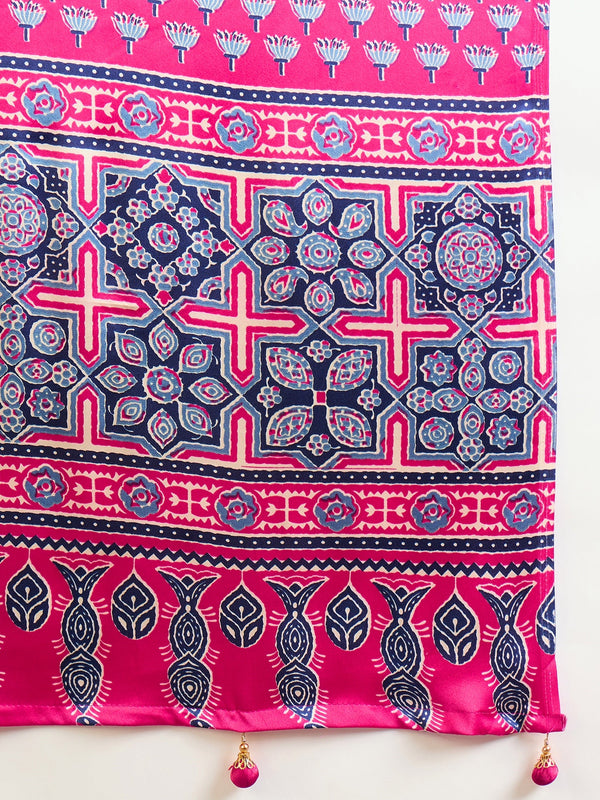 Eshanya Stylish Semi Modal Saree for Party & Festive Wear ClothsVilla
