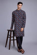 Load image into Gallery viewer, Exclusive Printed Navy Blue Kurta for Mens Wear Collection Clothsvilla