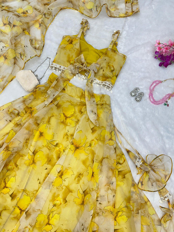 Exquisite Haldi Ceremony Outfit Modern Elegance with Handcrafted Details ClothsVilla