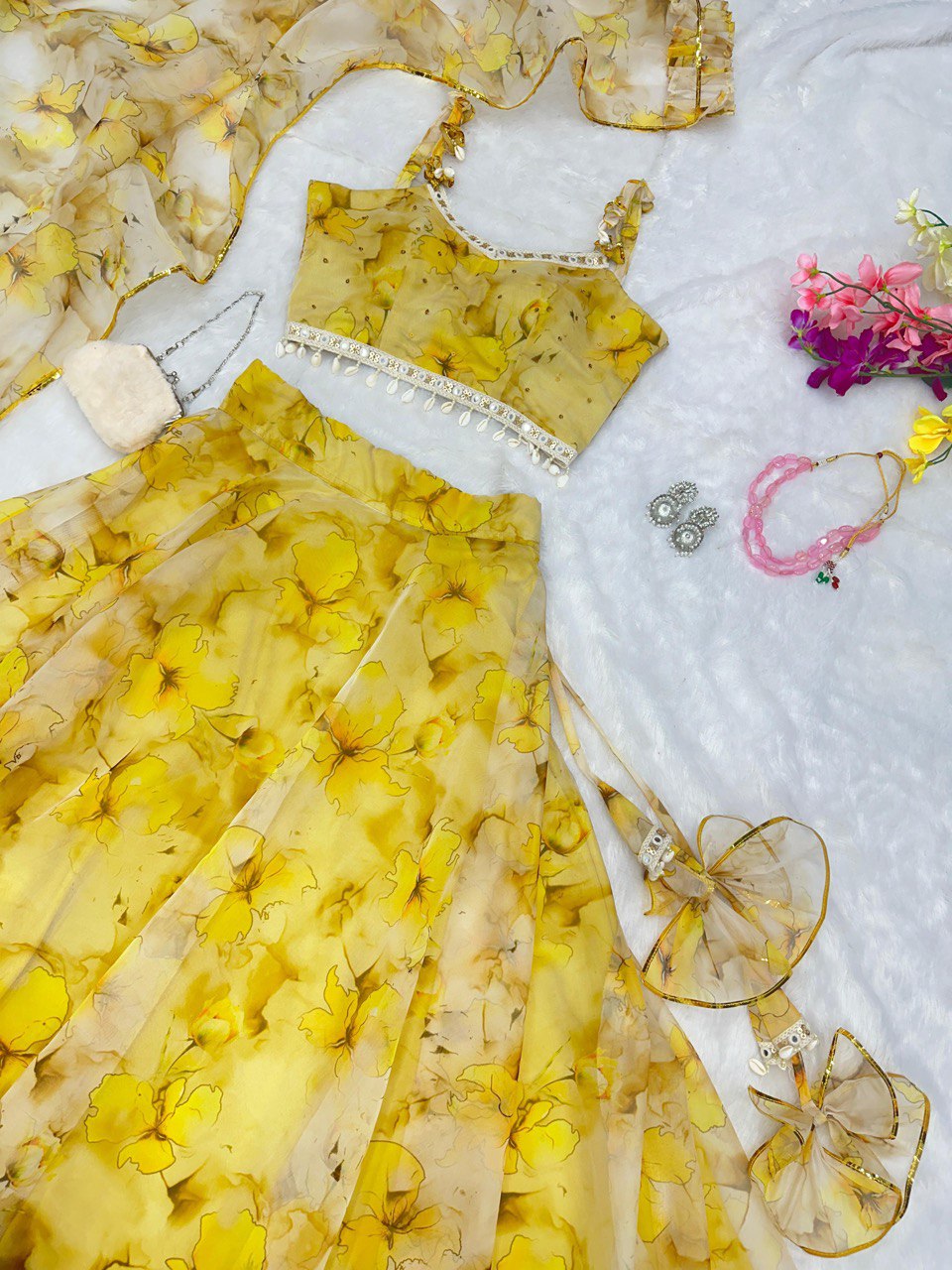 Exquisite Haldi Ceremony Outfit Modern Elegance with Handcrafted Details ClothsVilla