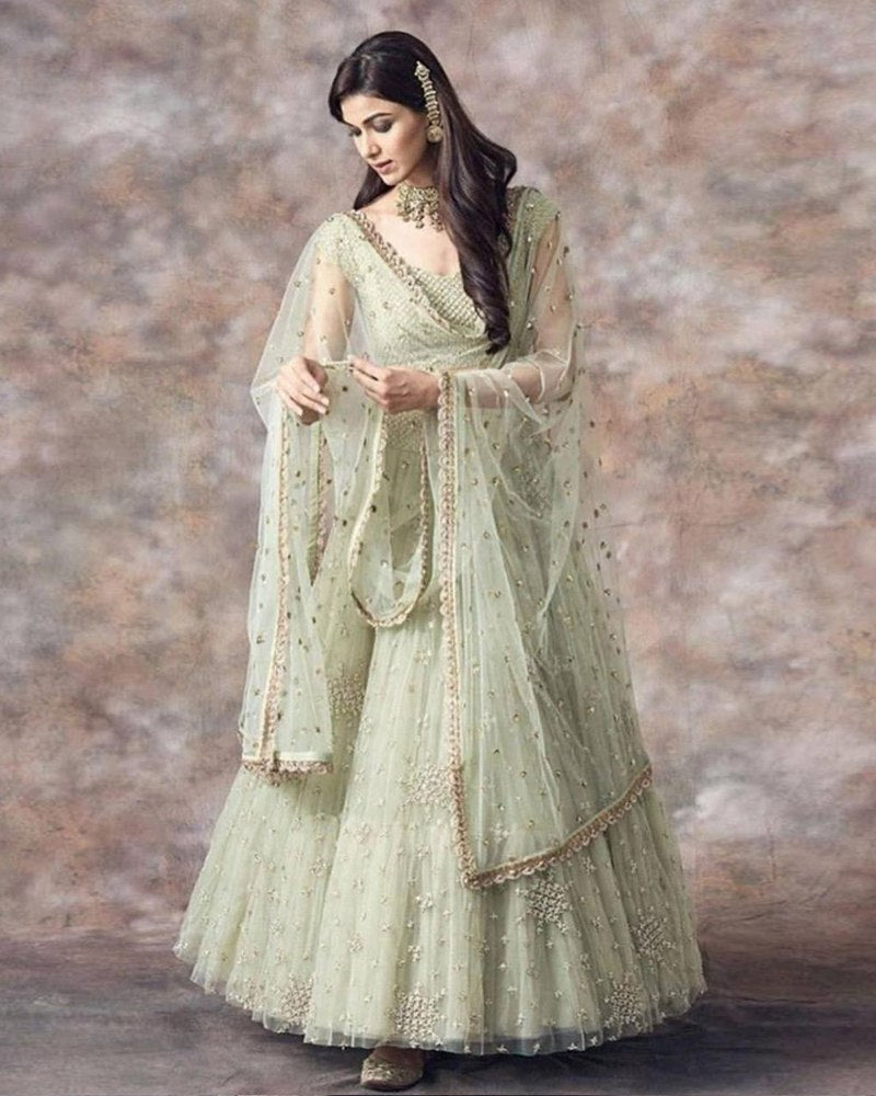 Exquisite Lehenga Set with Sequence Embroidery ClothsVilla Main image