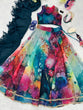 Load image into Gallery viewer, Exquisite Multi Color Organza Silk Lehenga Set - Modern Elegance with a Touch of Tradition ClothsVilla