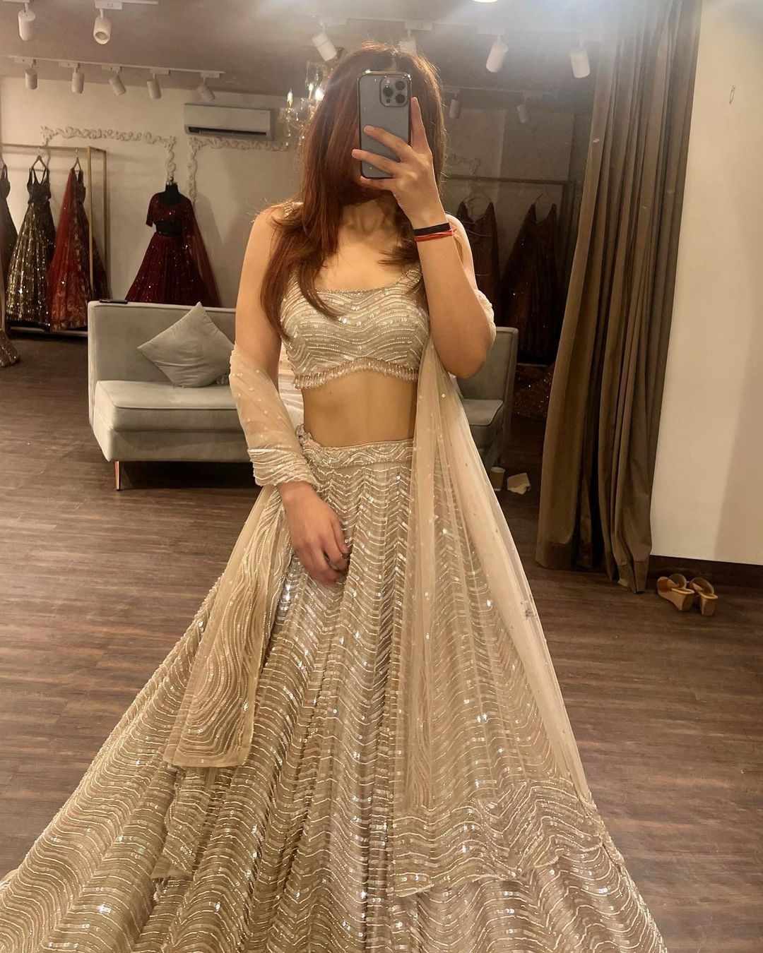 Exude Elegance in Exclusive White Net Lehenga Choli - Wedding Wear Brilliance ClothsVilla