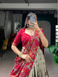 Load image into Gallery viewer, Fair Green Kalamkari Print Lehenga ClothsVilla