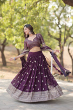 Load image into Gallery viewer, Faux Blooming Embroidered Lehenga Choli Set with Sequin Work ClothsVilla