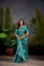 Firozi Timeless Kanjivaram Saree with Exquisite Zari Weaving ClothsVilla
