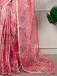 Load image into Gallery viewer, Floral Print Kota Doria Saree ClothsVilla