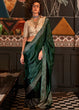 Load image into Gallery viewer, Forest Green Timeless Blended Silk Saree – A Perfect Blend of Tradition &amp; Elegance ClothsVilla