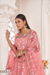 Load image into Gallery viewer, Gajari Elegant Butterfly Net Lehenga with Intricate Embroidery ClothsVilla