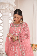 Load image into Gallery viewer, Gajari Elegant Butterfly Net Lehenga with Intricate Embroidery ClothsVilla