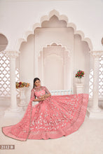 Load image into Gallery viewer, Gajari Elegant Butterfly Net Lehenga with Intricate Embroidery ClothsVilla