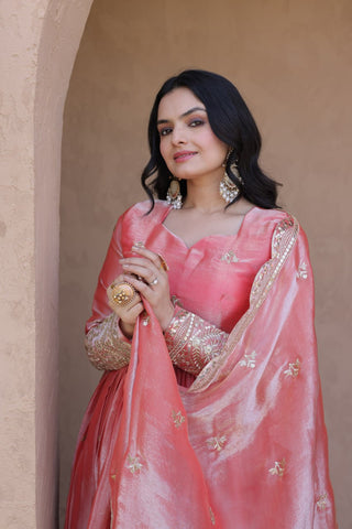 Gajari Fendi Luxury Silk Gown ClothsVilla