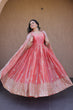 Load image into Gallery viewer, Gajari Fendi Luxury Silk Gown ClothsVilla