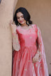 Load image into Gallery viewer, Gajari Fendi Luxury Silk Gown ClothsVilla